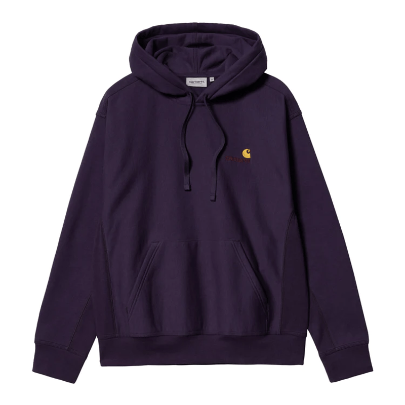 CARHARTT WIP HOODED AMERICAN SCRIPT SWEATSHIRT 