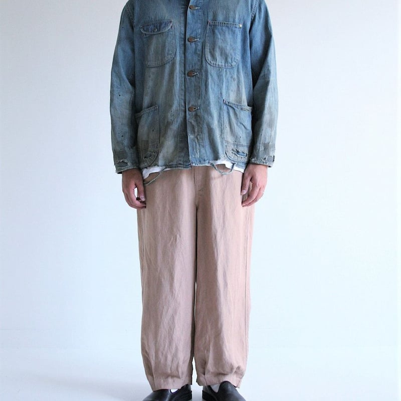 ANACHRONORM DAMAGED LIGHToz BM DENIM COVERALL |