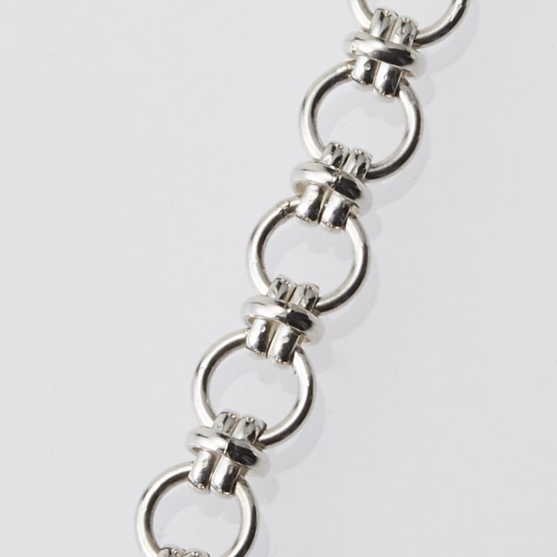 XOLO JEWELRY Horn Link Bracelet 12mm17cm | MAROON