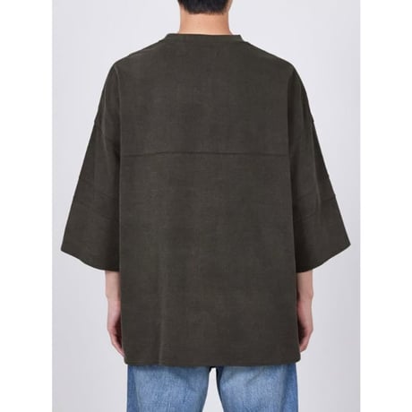 MARKA 20//1 RECYCLE SUVIN ORGANIAC COTTON KNIT FOOTBALL TEE