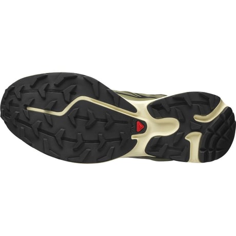 SALOMON XT-6 (Deep Lichen Green/Black/Red Orange)