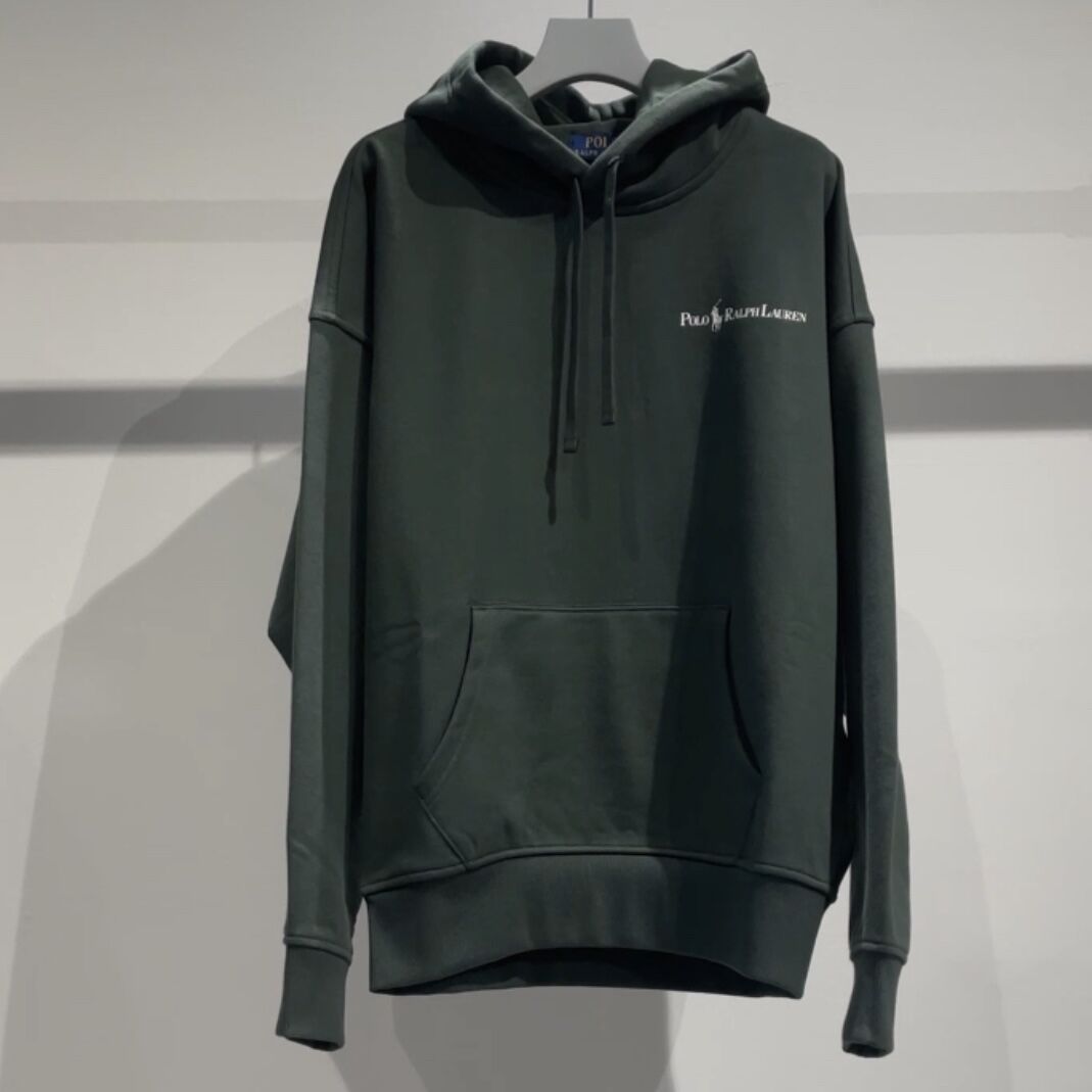 POLO RALPH LAUREN リラックスド フィット ロゴ フリース フーディ