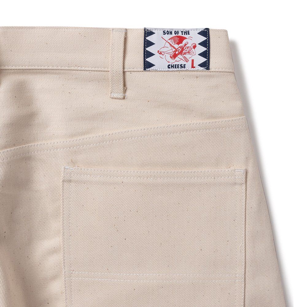 SON OF THE CHEESE Wide Denim Pants | MAROON SON OF THE CHEESE Wide Denim Pants | MAROON