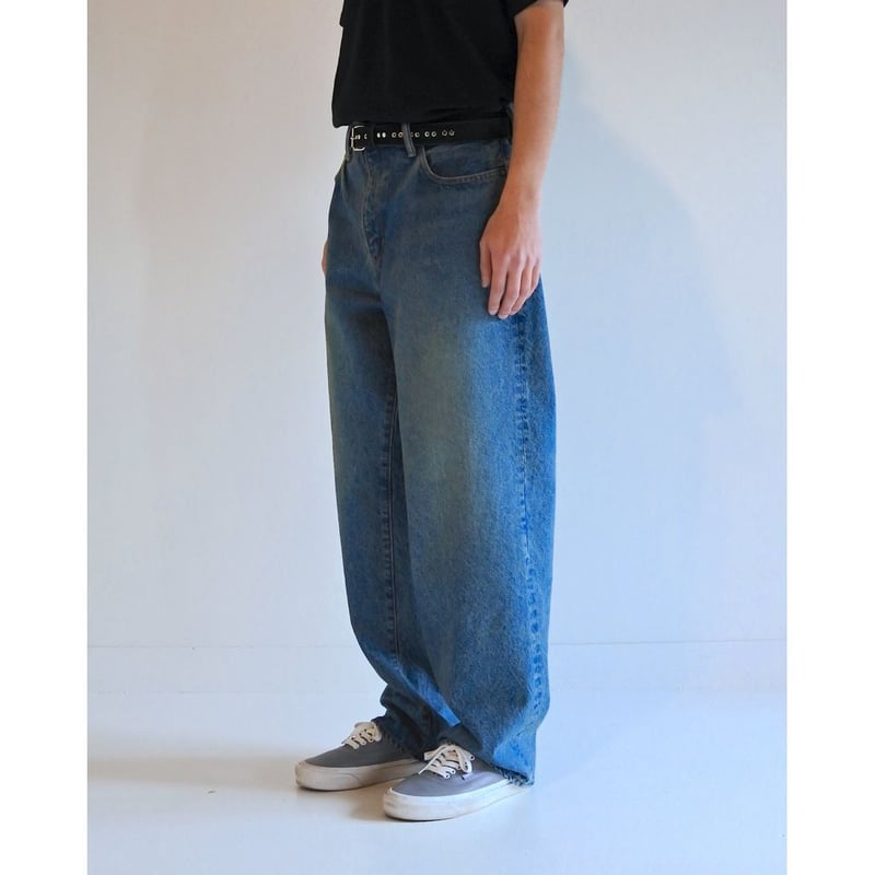 ANACHRONORM CONTEXT-003N 80's WIDE 5P PANTS FIV