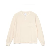 ALONE Big Thermal Shirt Henry WHT