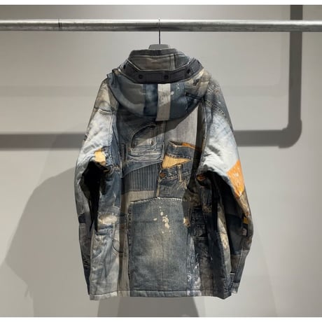 ANACHRONORM AN266 ECWCS TYPE PARKA JACKET INDIGO パターン①