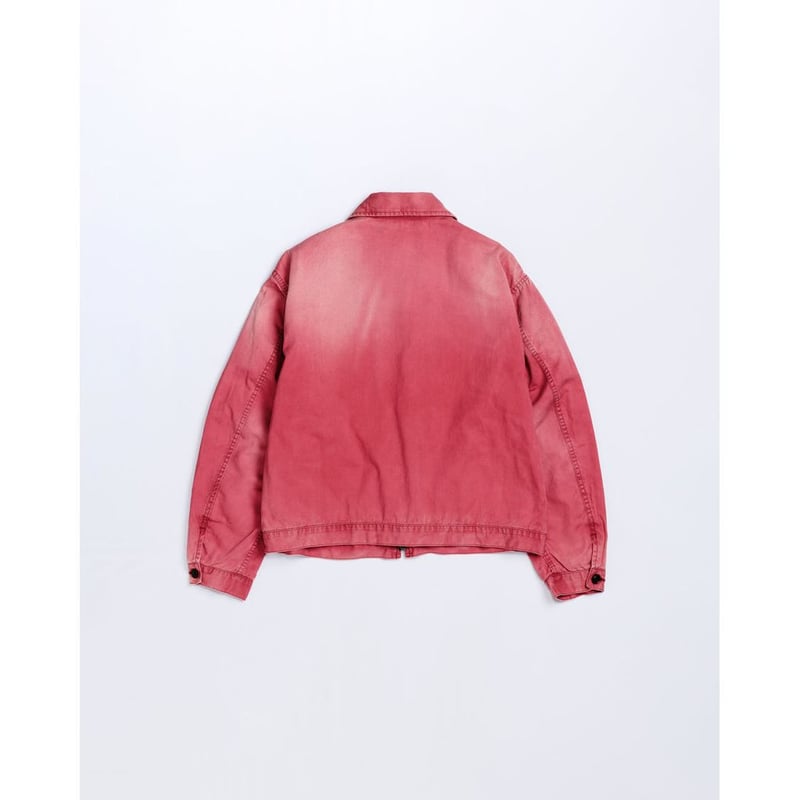 ANACHRONORM TIMEWORN WORK JACKET AN404 | MAROON