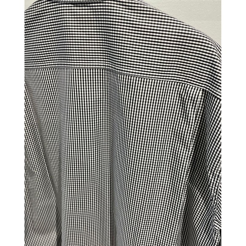 COMME des GARCONS HOMME ギンガムチェック パッチワーク シャツ COMME des GARCONS HOMME ギンガムチェック パッチワーク シャツ