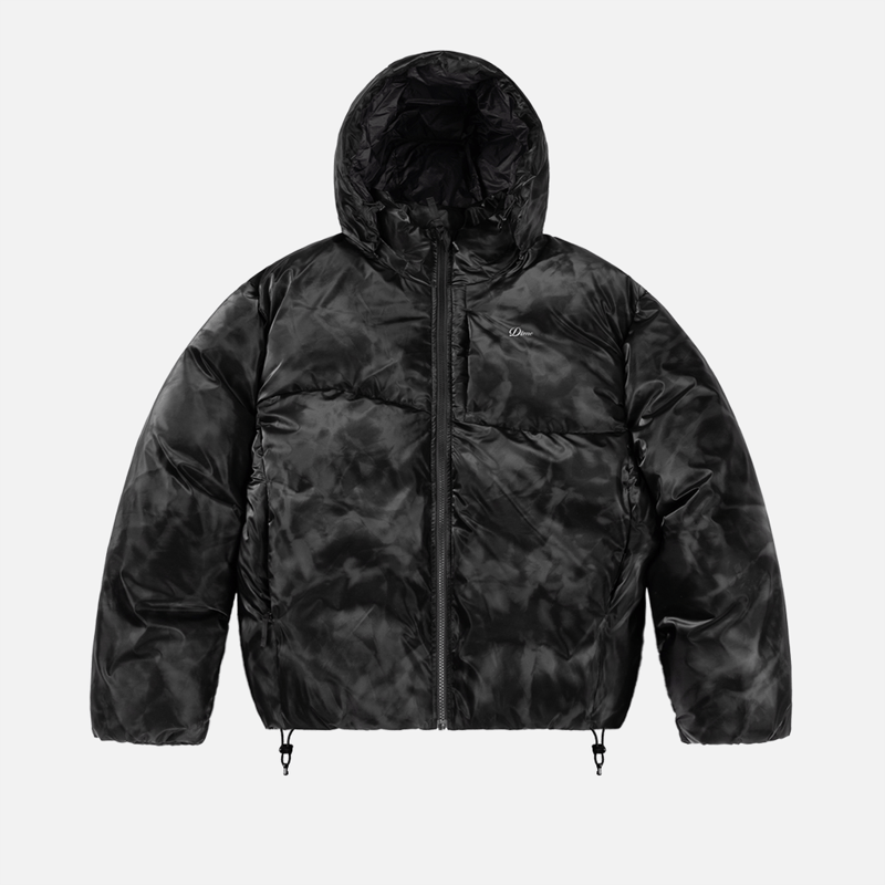 Dime Wavy Puffer (Smoke Black) | MAROON
