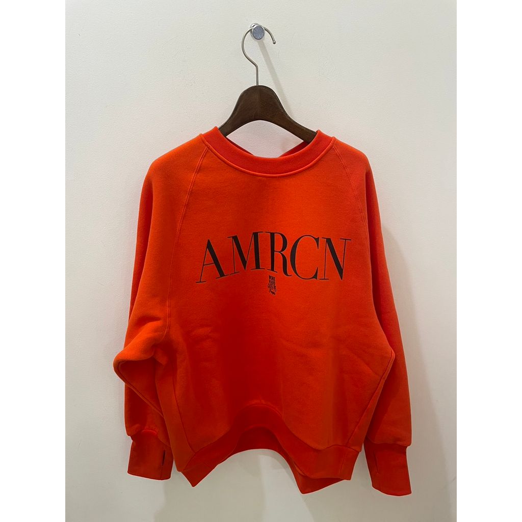 Americana アメリカーナ バックジップ スウェット BRF-733A/2 | MAROON 