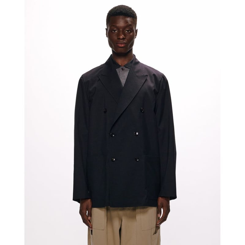 MARKA 2/72 WASHER WOOL TROPICAL W.B JACKET LOO