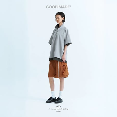 GOOPiMADE P/O - Extremely Light Polo Shirt