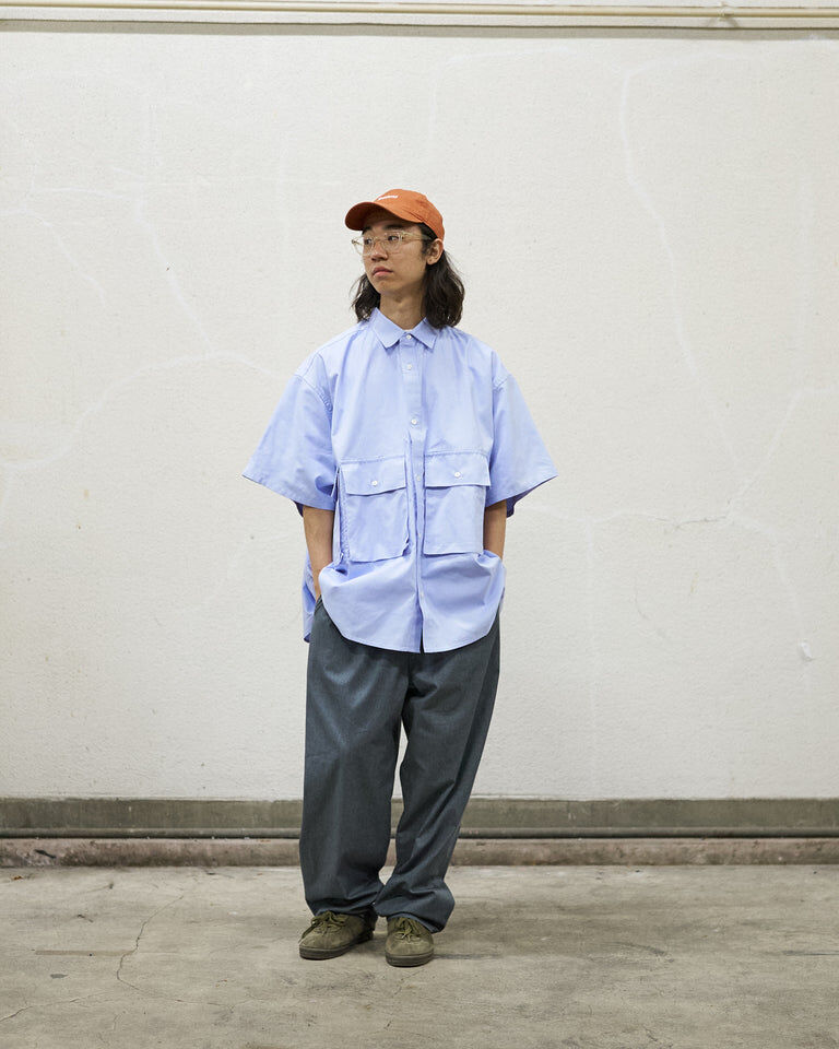 FreshService “QDRY OXFORD FLAP POCKET S/S SHIRT FreshService “QDRY OXFORD FLAP POCKET S/S SHIRT