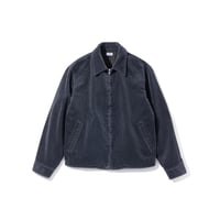 FOUNDOUR COTTON CORDUROY ZIP UP BLOUSON