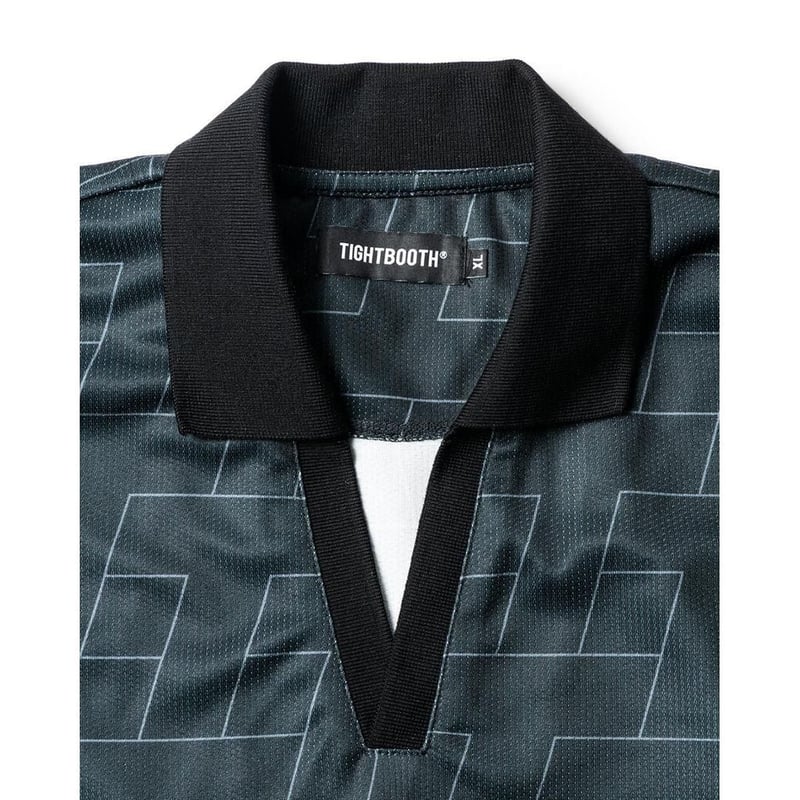 TIGHTBOOTH JERSEY OPEN POLO | MAROON