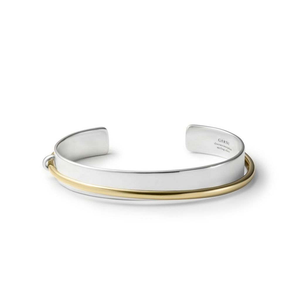 GARNI バングル レディース GARNI Swing Bangle - Combi | MAROON