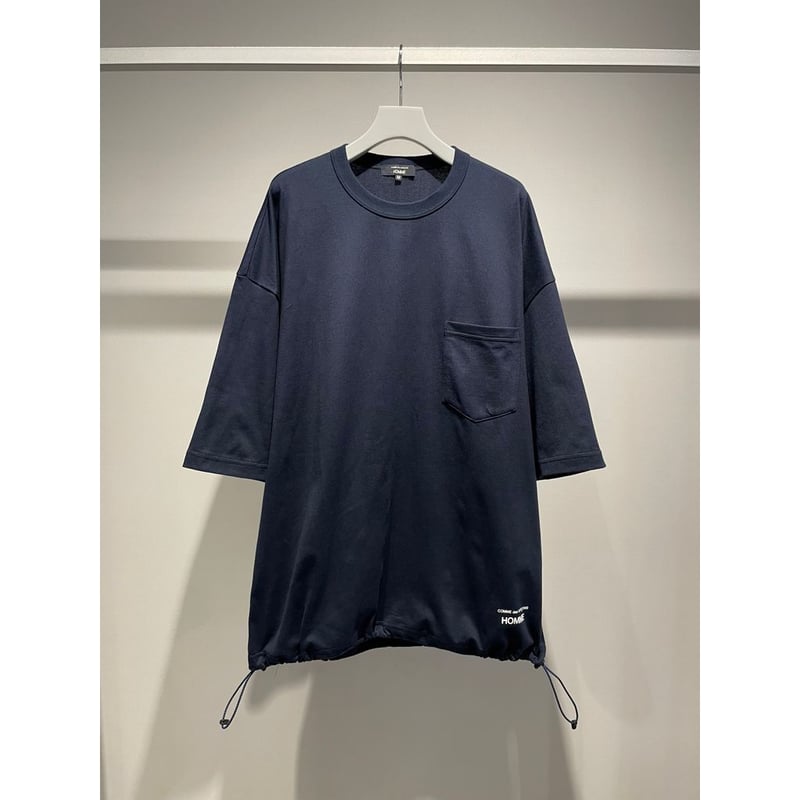 COMME des GARCONS HOMME コットン天竺 スピンドル LOGO TEE（N