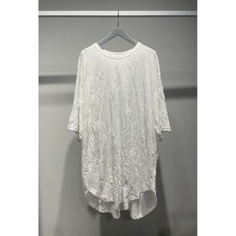 Ground Y CATCH WASHER HEM ROUND JUMBO T-SHIRT SHORT SLEEVES