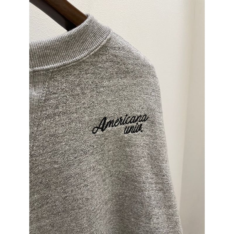 Americana アメリカーナ ロゴスウェット | MAROON