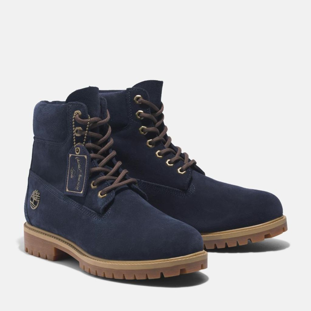 Timberland 6inch Premium Boot WP DARK-BLUE-SUED