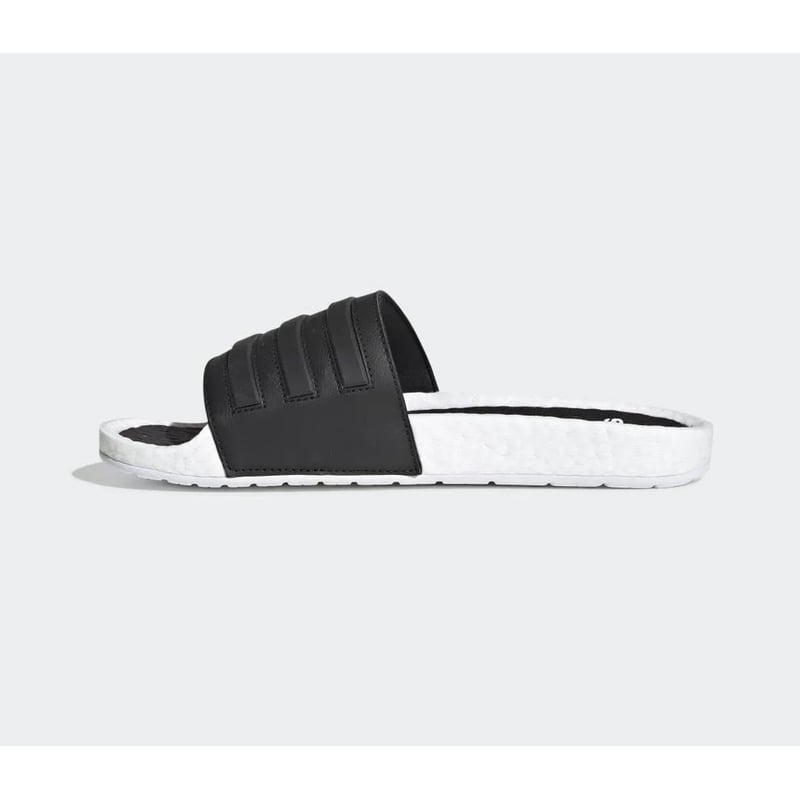 新品 adidas アディレッタブースト クラウドホワイト コアブラック adidas adilette boost | MAROON