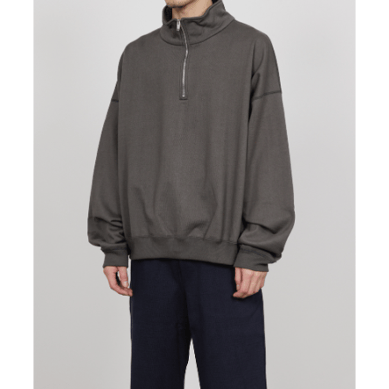 トップス markaware quater zip pull over 予約商品】MARKAWARE SHORT QUARTER ZIP PULL OVER |
