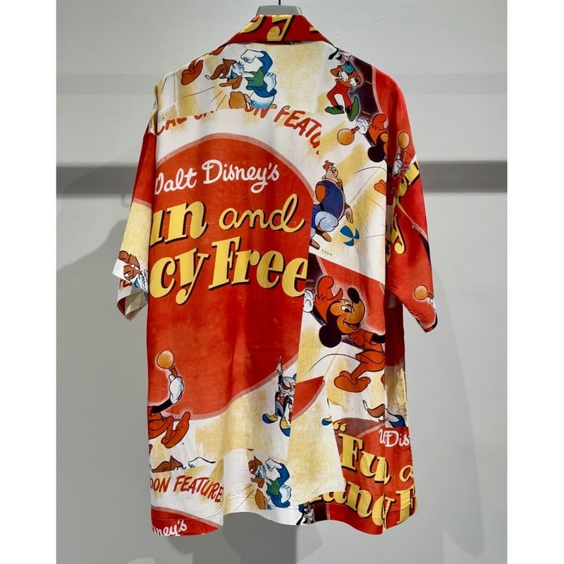 トップス Porter Classic Disney Mickey Aloha Shirt PORTER CLASSIC ALOHA COLLECTION SHIRT DISNEY MICKEY MOUSE