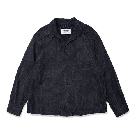 HOMBRENINO CORONA UTILITY EYELET SHIRT