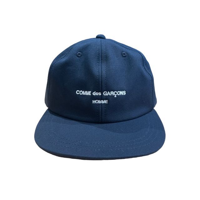 COMME des GARCONS HOMME LOGO CAP NAVY | MAROON COMME des GARCONS HOMME LOGO CAP NAVY | MAROON