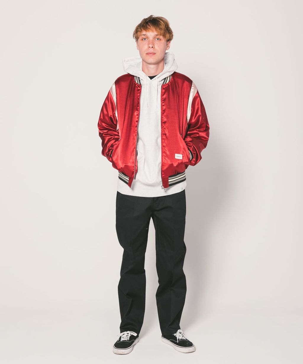 BEDWIN & THE HEARTBREAKERS L/S SATIN JACKET 