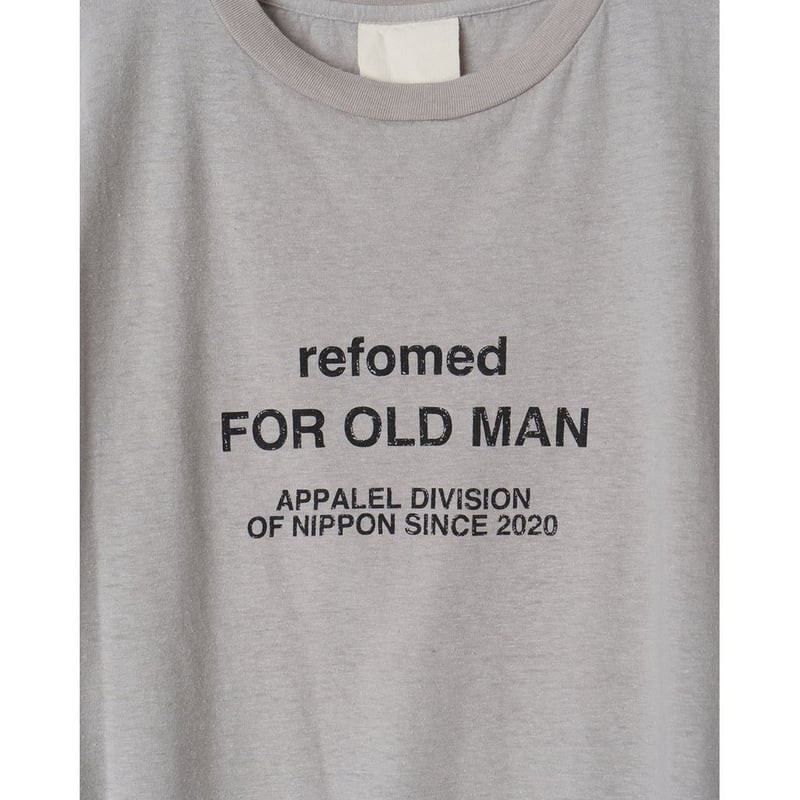 refomed Tシャツ refomed OLD MAN TEE | MAROON