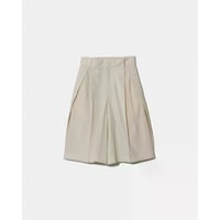 beautiful people  high twist gabardine three tuck shorts