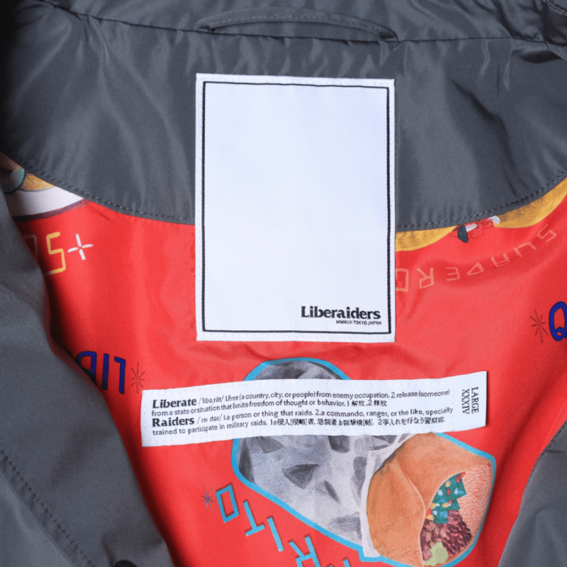 Liberaiders OG LOGO COACH JACKET | MAROON