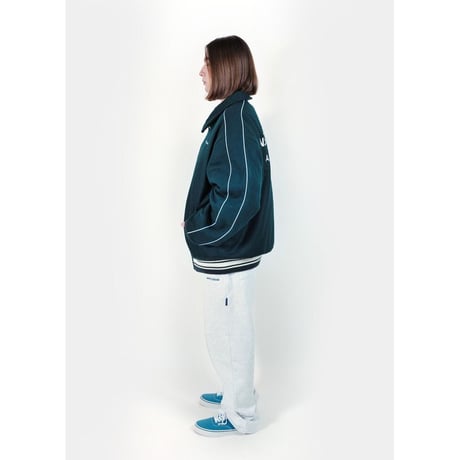 APPLEBUM COLLARED MELTON STADIUM JACKET / 2520604