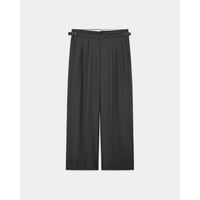 marka 2/60 Wool Tropical Melange / Double Pleated Military Trousers