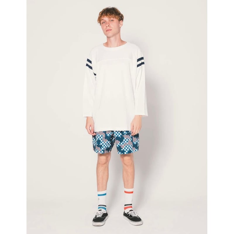BEDWIN & THE HEARTBREAKERS Tシャツ ショーツ BEDWIN & THE HEARTBREAKERS ベドウィン S/S PRINTED TEE 