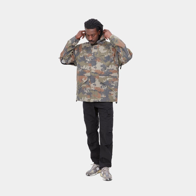 CARHARTT WIP PROSPECTOR JACKET-Trail Print, Woo