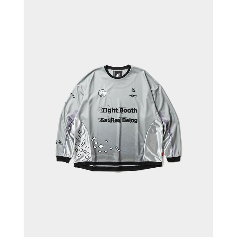 トップス TIGHTBOOTH SauRas Being SOCCER JERSEY M TIGHTBOOTH x SauRas Being - L/S SOCCER JERSEY |