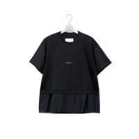 FUMITO GANRYU Mantle Tee A - Black X Black