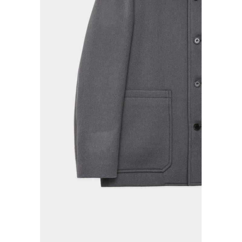 MARKAWARE ORGANIC WOOL DOUBLE CLOTH WORK JACKET