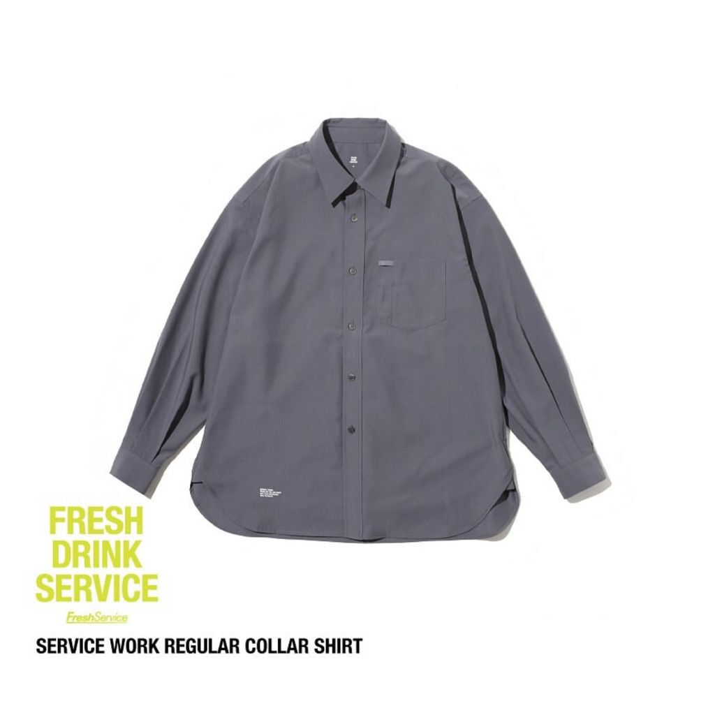 FreshService REGULAR COLLAR SHIRT シャツ FRESH DRINK SERVICE 