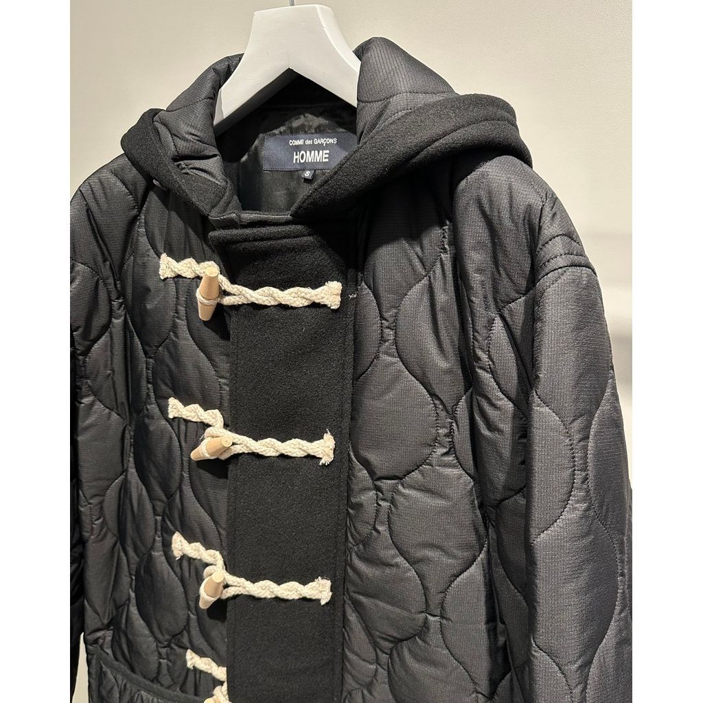 COMME des GARCONS HOMME WOOL MELTON × NYLON QUI