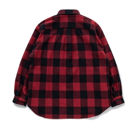 BEDWIN & THE HEARTBREAKERS L/S BUFFLAO CHECK BIG SHIRT "BILLY"