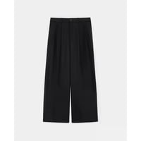 MARKAWARE Organic Cotton Survival Cloth Triple Pleated Wide Trousers