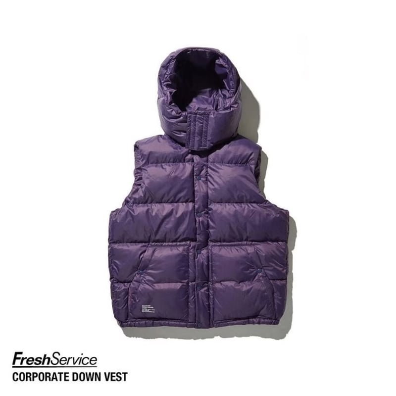 FreshService “CORPORATE DOWN VEST” | MAROON