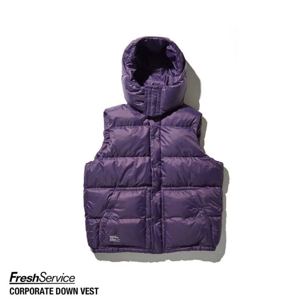 FreshService “CORPORATE DOWN VEST” | MAROON