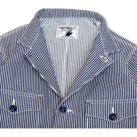 ANDFAMILYS LINEAGE LIMITED Stand Collar Work Jacket
