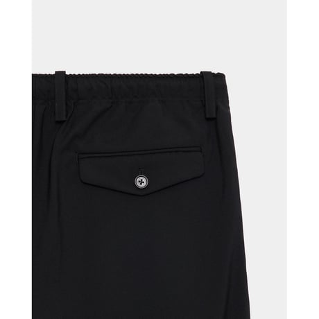 MARKAWARE   ORGANIC WOOL 2/80 TROPICAL TRIPLE PLEATED EASY TROUSERS