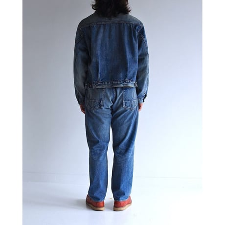ANACHRONORM  FRONT TUCK DENIM JACKET