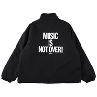 ISNESS MUSIC MUSIC IS NOT OVER! REVERSIBLE FLEECE JACKET